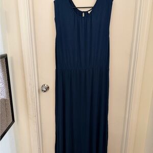 LuLaRoe Navy Maxi Dress